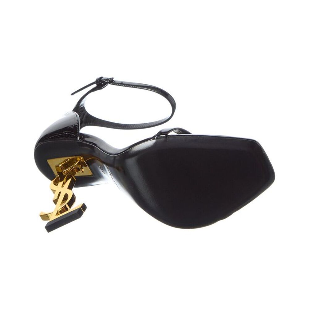 Saint Laurent Opyum 110 Patent Sandal, Black - Picture 4 of 5